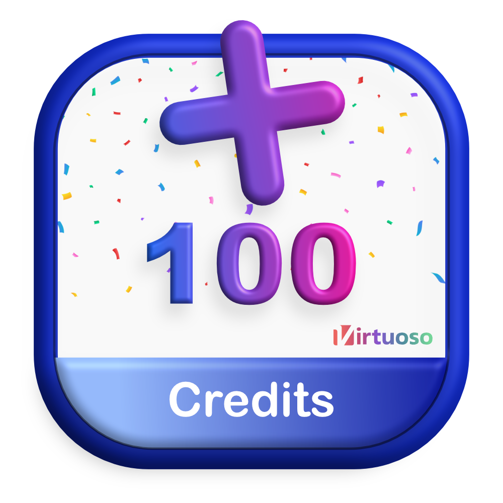 100 credits